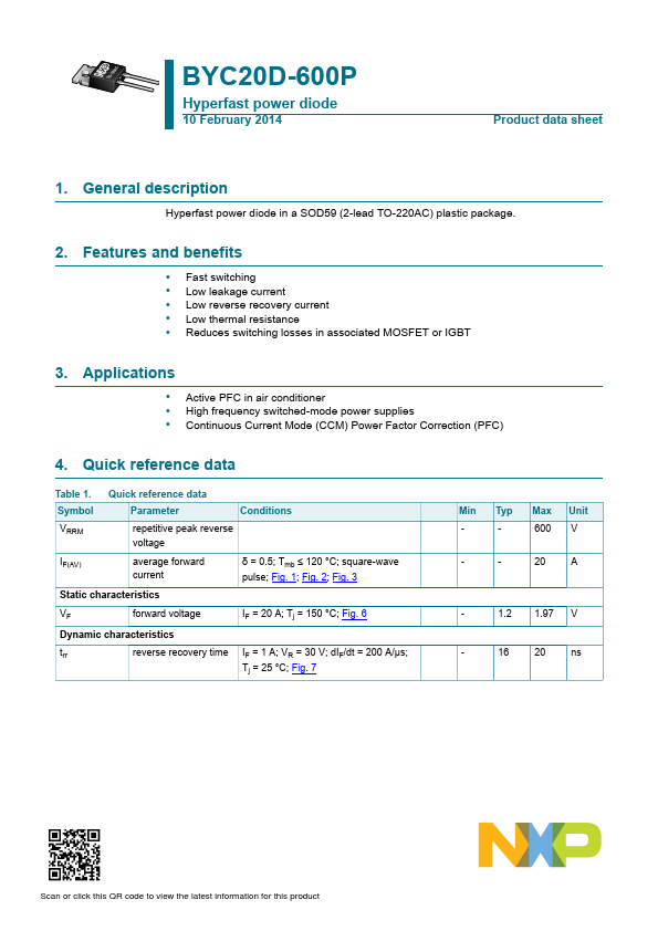 BYC20D-600P