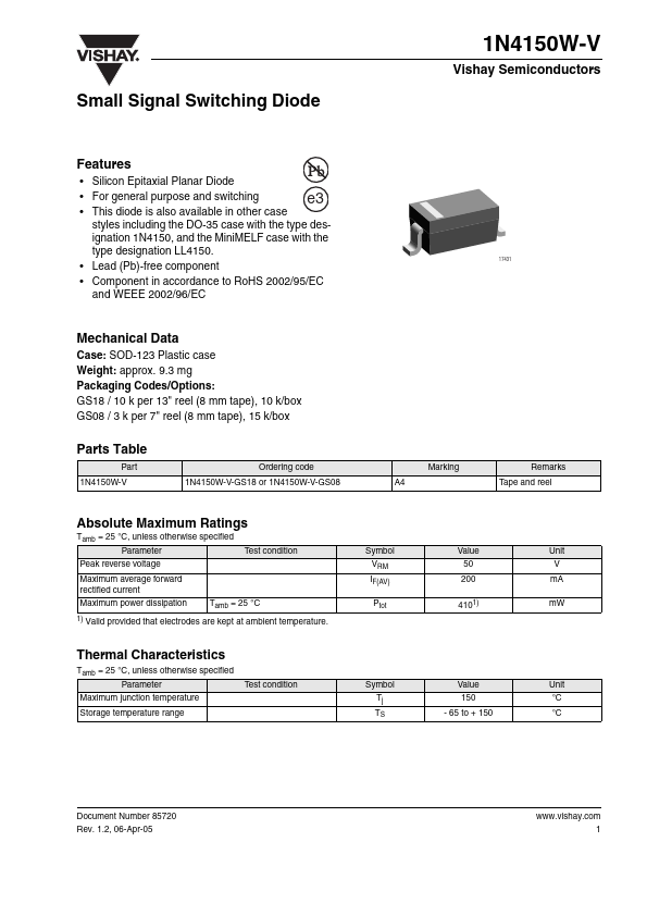 1N4150W-V