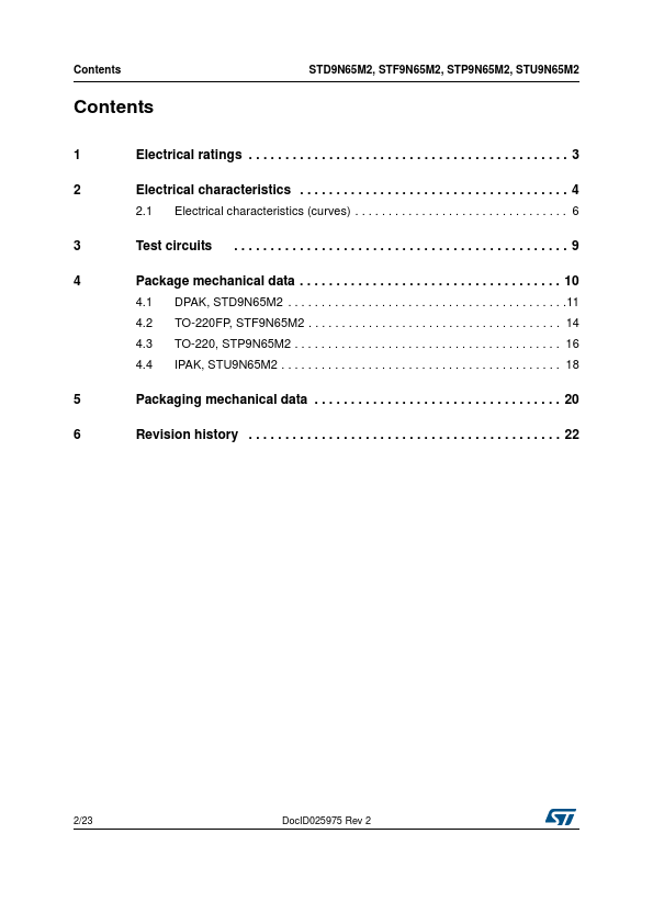 STD9N65M2