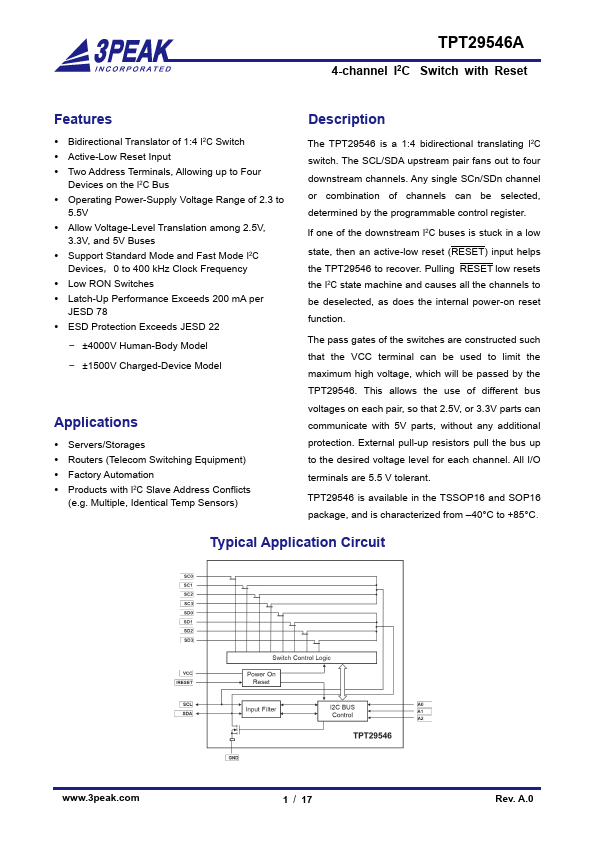 TPT29546A Datasheet Preview