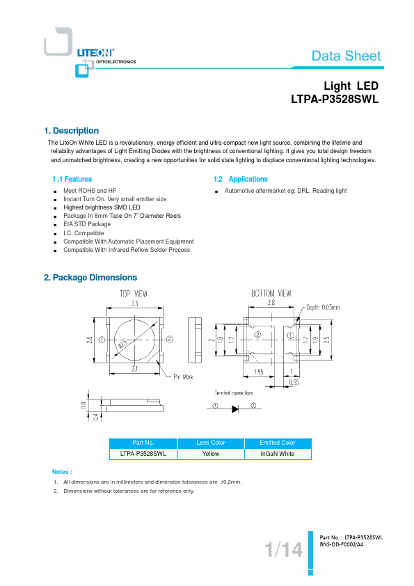 LTPA-P3528SWL