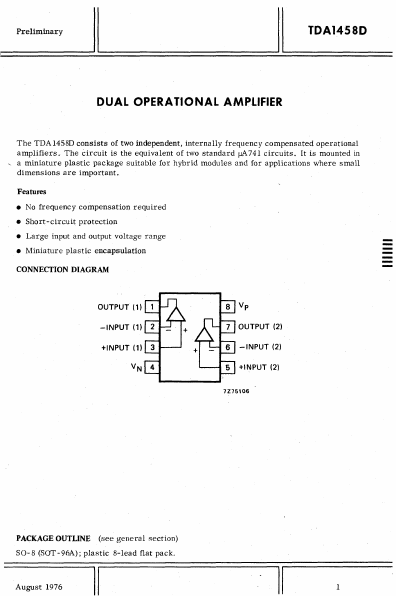 TDA1458D