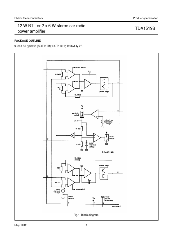 TDA1519B