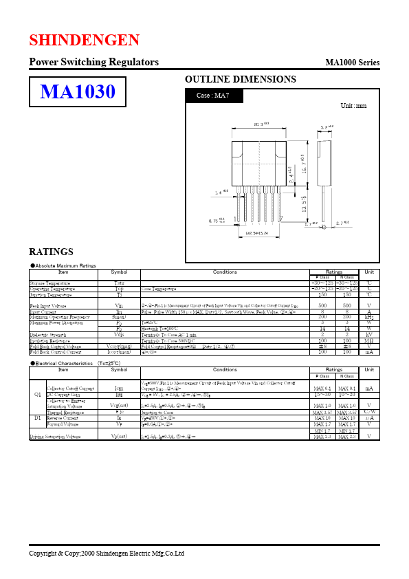 MA1030