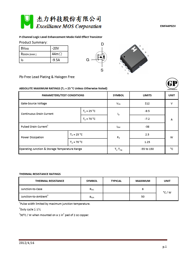 EMF44P02V