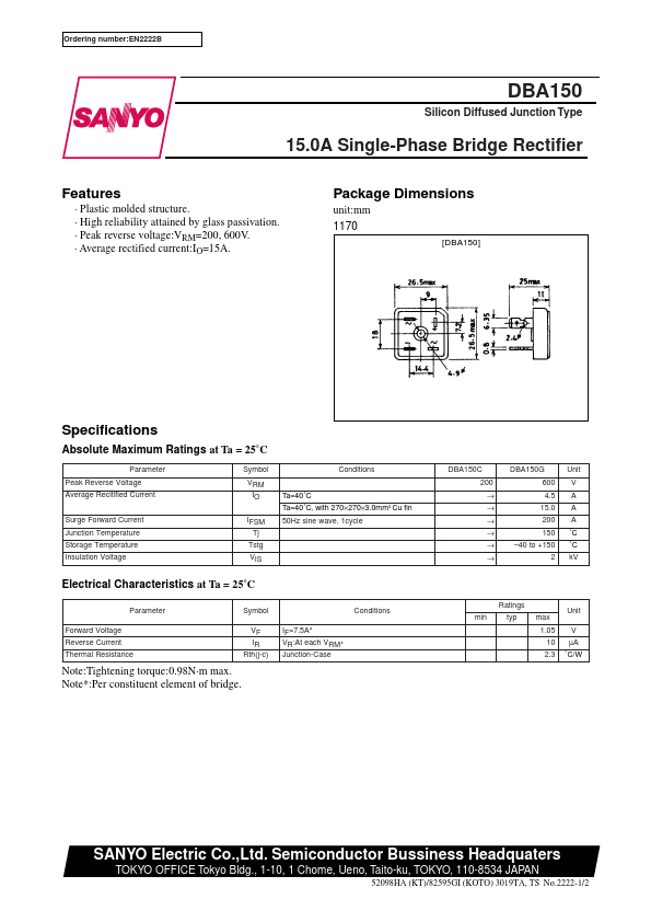 DBA150