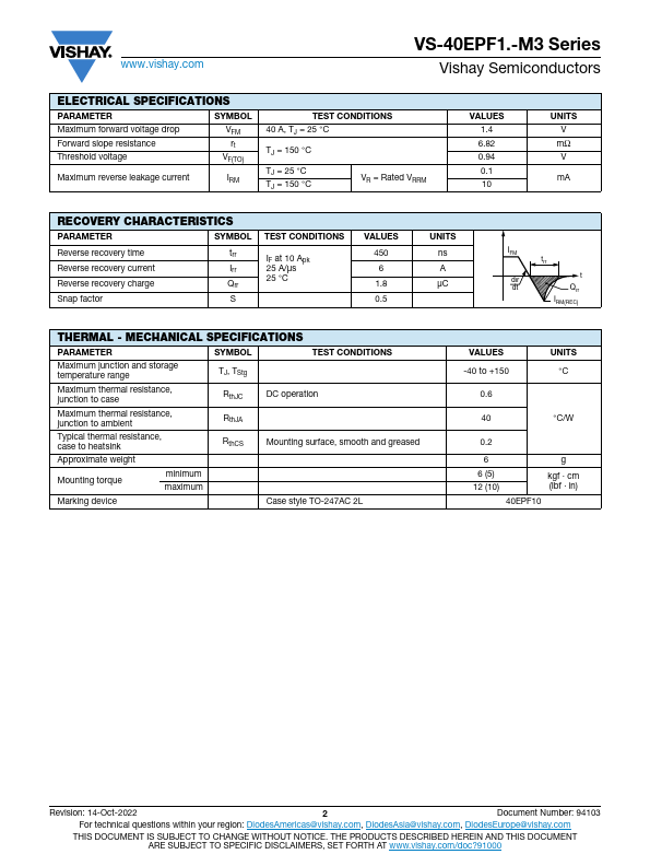 VS-40EPF10-M3