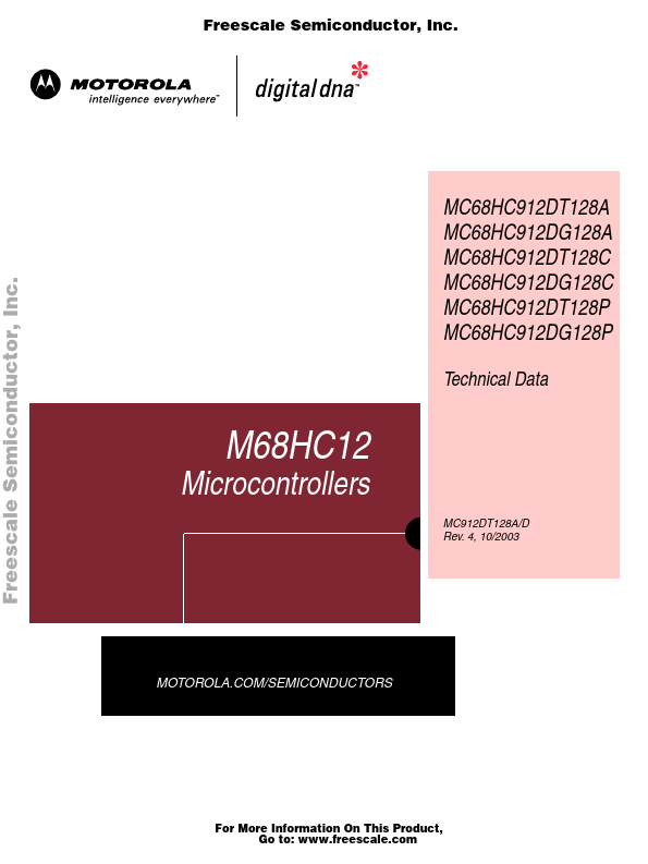 MC68HC912DT128C