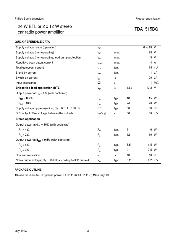 TDA1515BQ