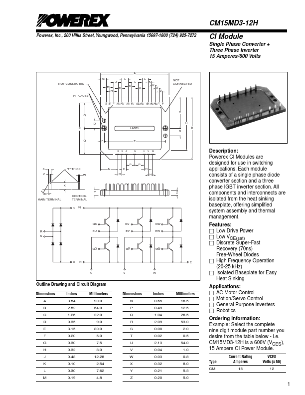 CM15MD3-12H