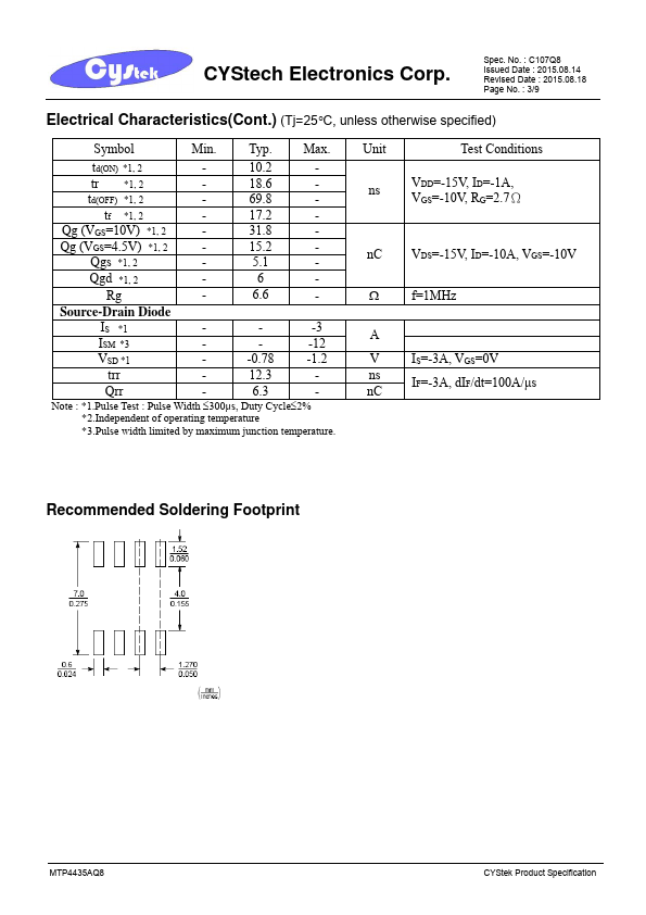 MTP4435AQ8