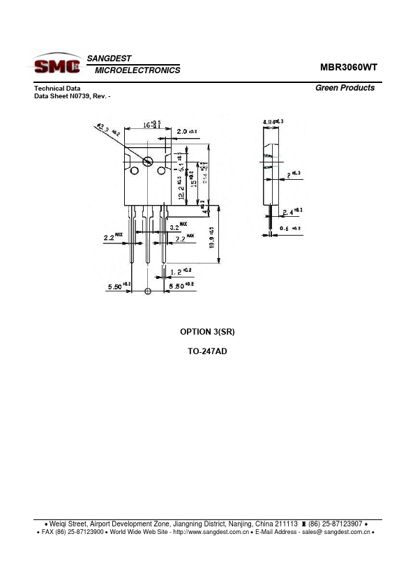 MBR3060WT