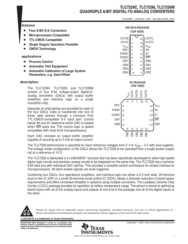 TLC7226C