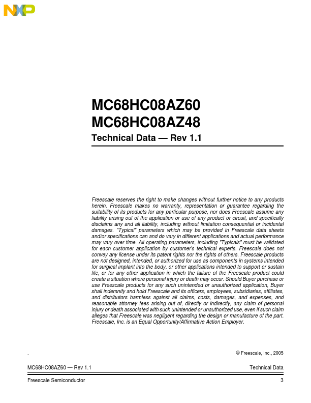 MC68HC08AZ60