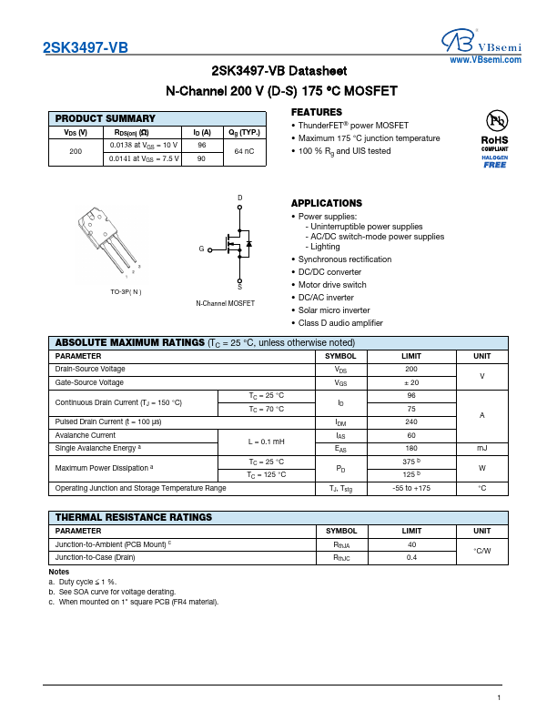 2SK3497 Datasheet Preview
