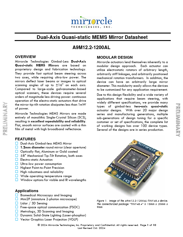 A9M12.2-1200AL Datasheet Preview