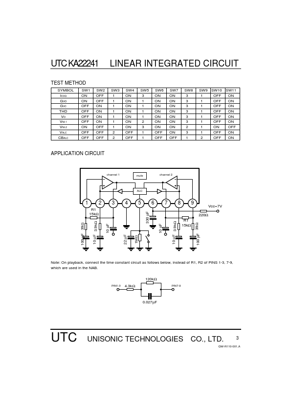 UTCKA22241