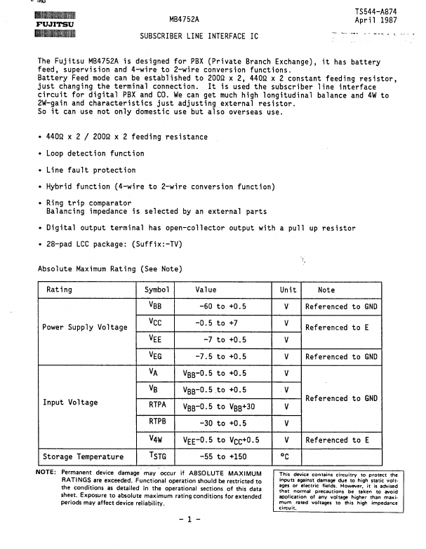 MB4752A