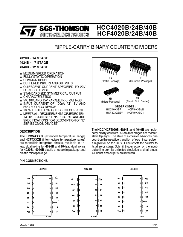 HCF4040B