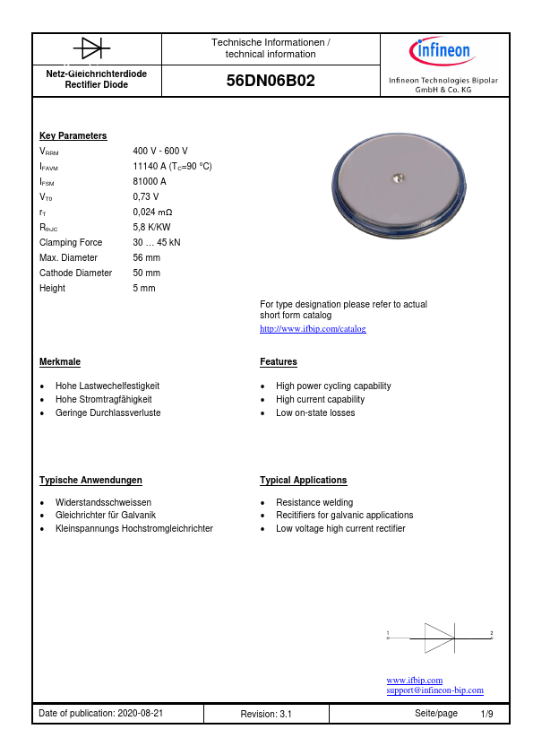 56DN06B02 Datasheet Preview