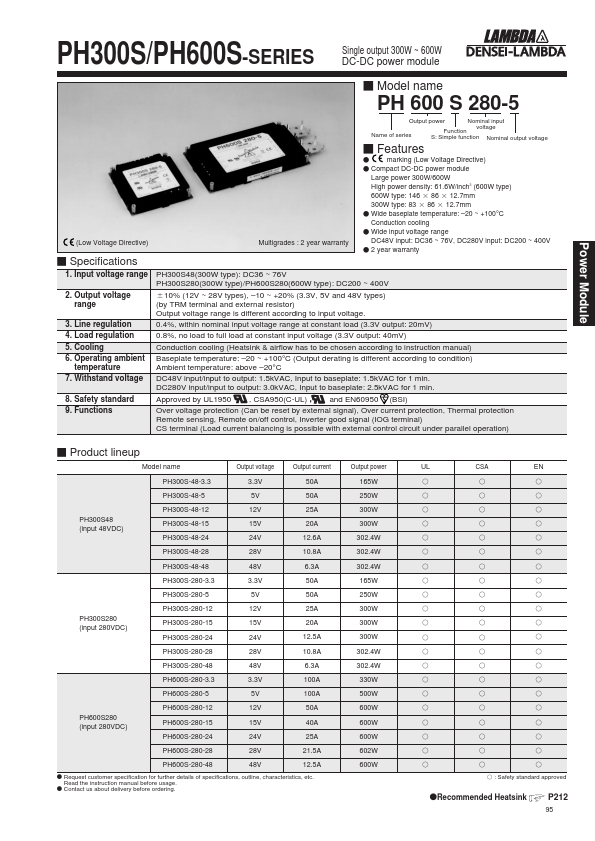 PH300S-280-24