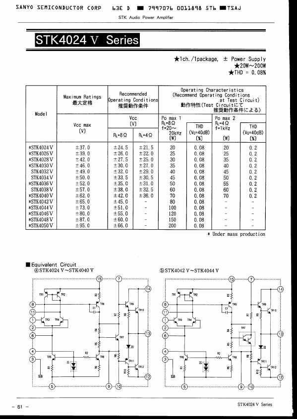 STK4038V