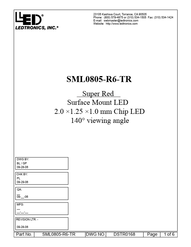SML0805-R6-TR