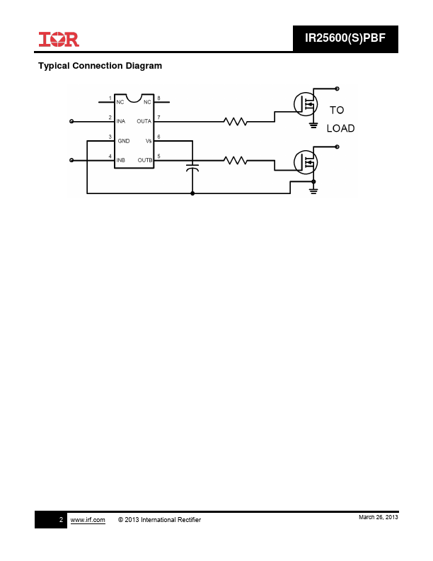 IR25600PBF