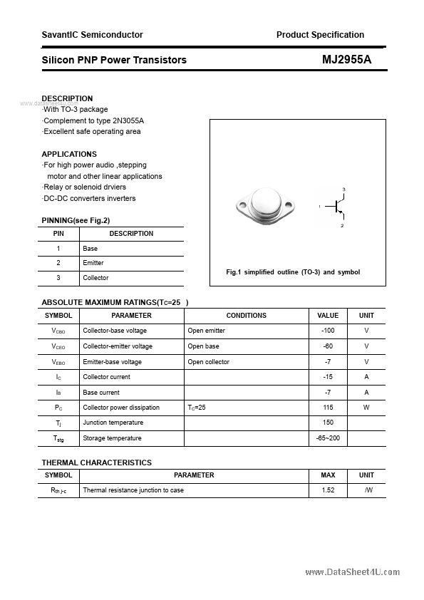 MJ2955A