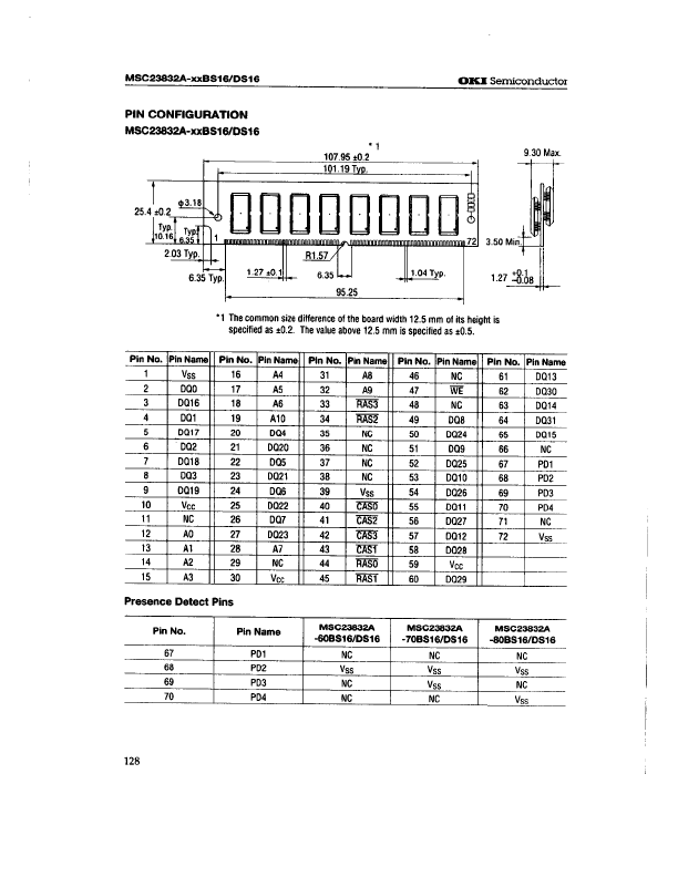 MSC23832A-60DS16