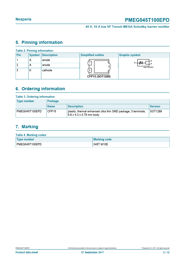 PMEG045T100EPD