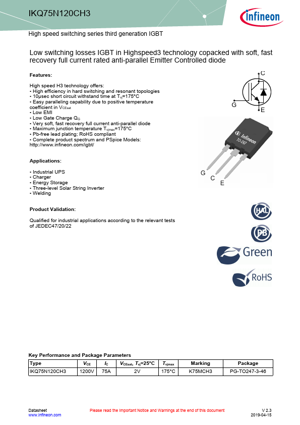 IKQ75N120CH3