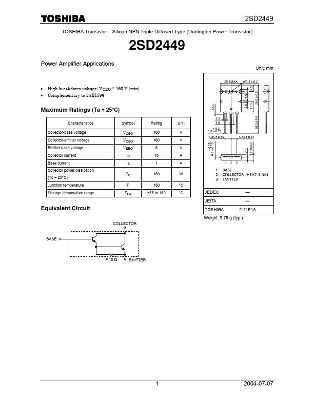 2SD2449