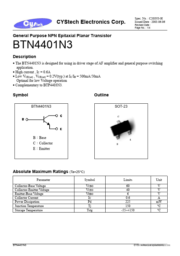 BTN4401N3