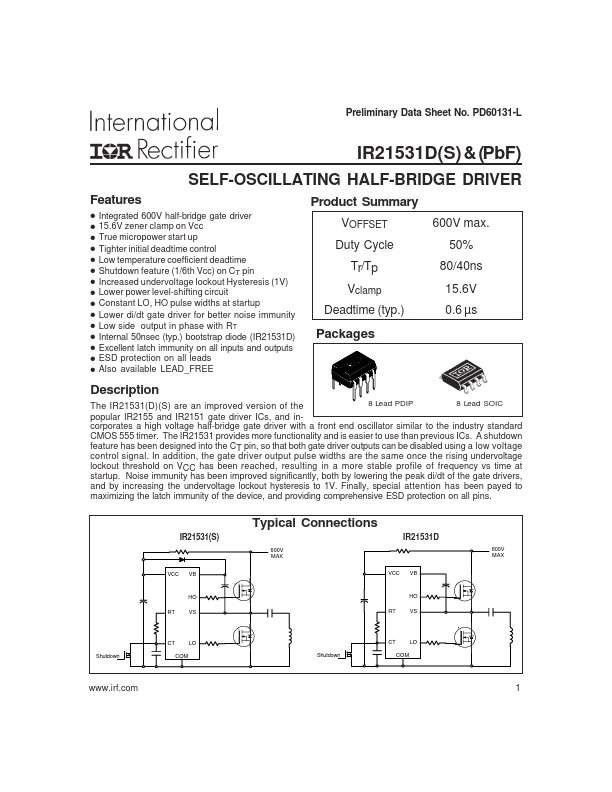 IR21531DPBF