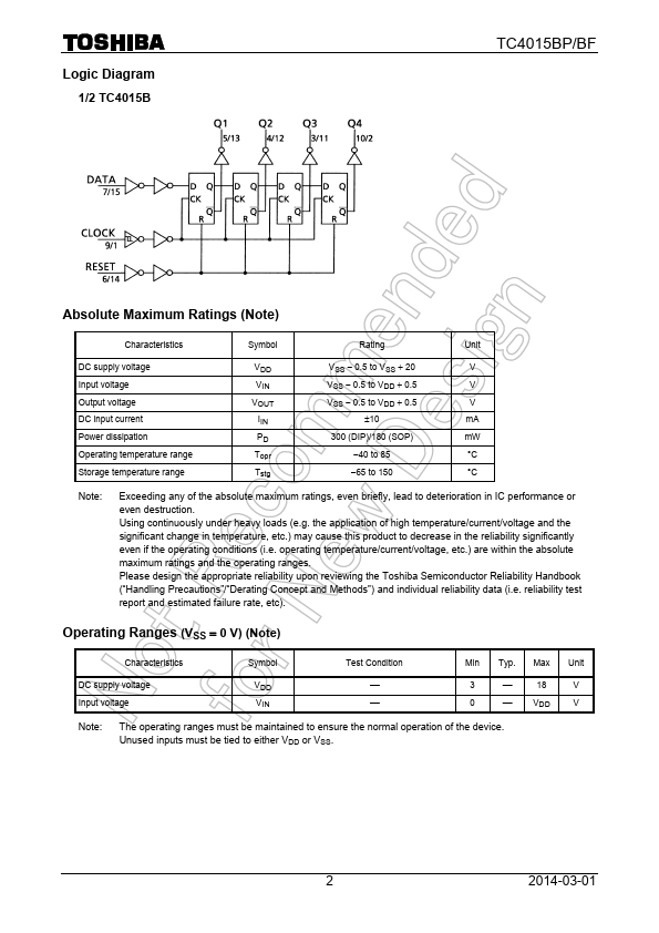 TC4015BF