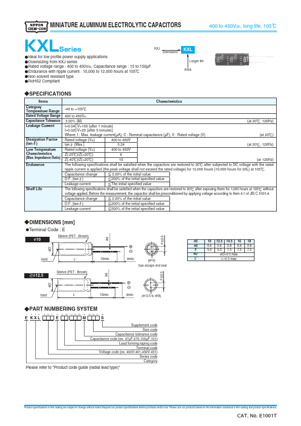 EKXL401E