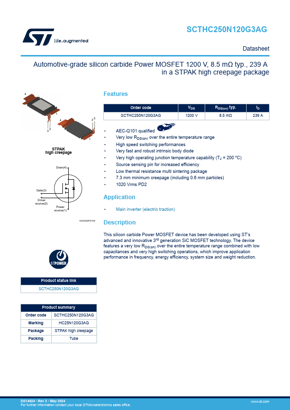 SCTHC250N120G3AG