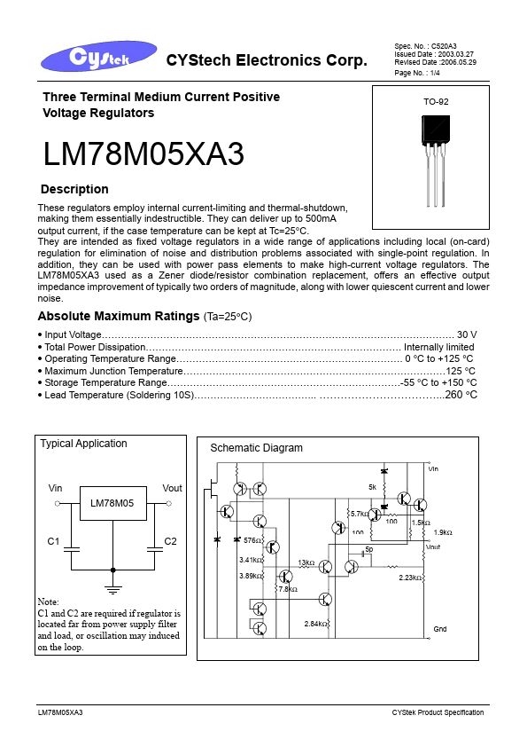 LM78M05BA3