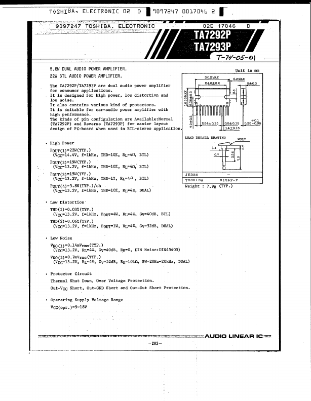 TA7292P