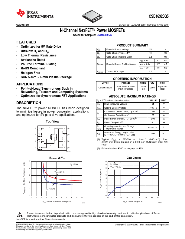 CSD16325Q5