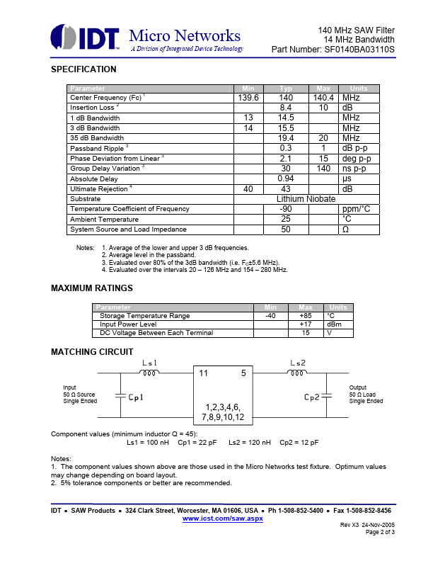 SF0140BA03110S