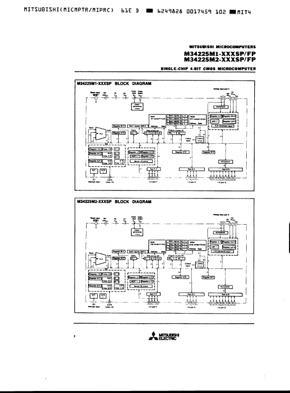 M34225M1-XXXSP