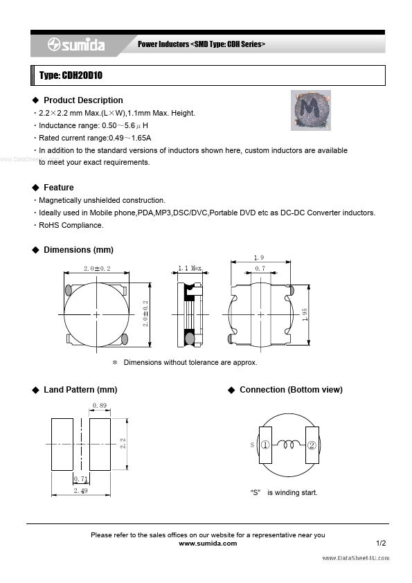 CDH20D10