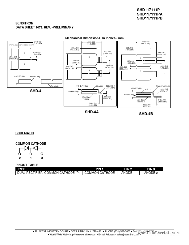 SHD117111P