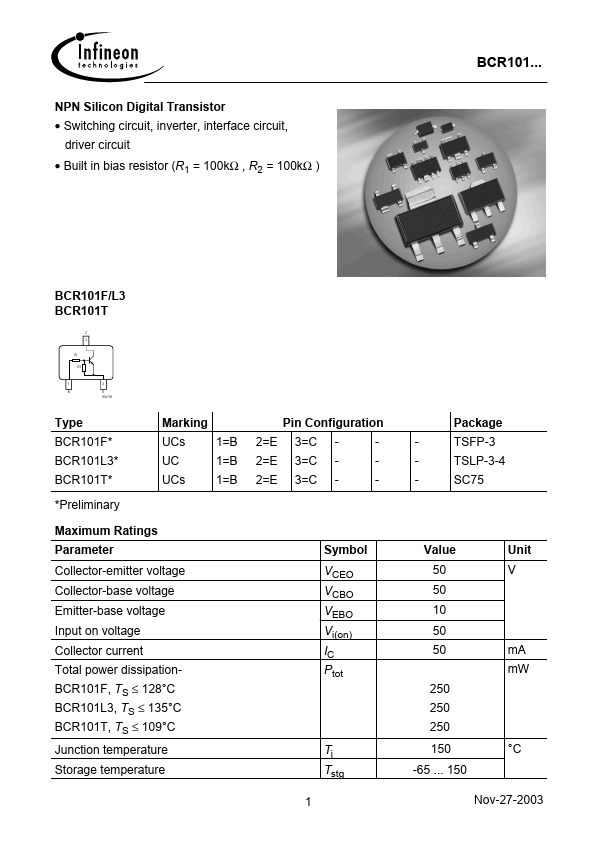 BCR101T