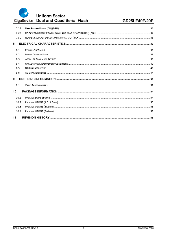 datasheet Preview Page 3