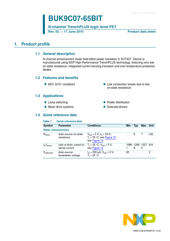 BUK9C07-65BIT