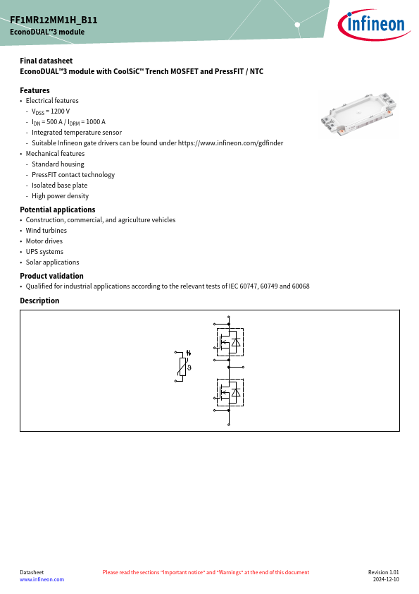 FF1MR12MM1H_B11 Datasheet Preview
