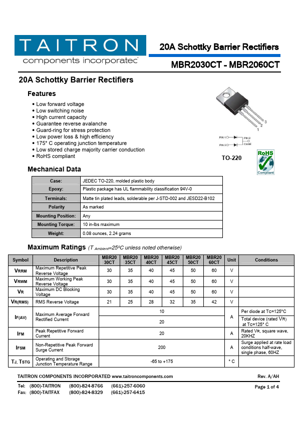 MBR2060CT